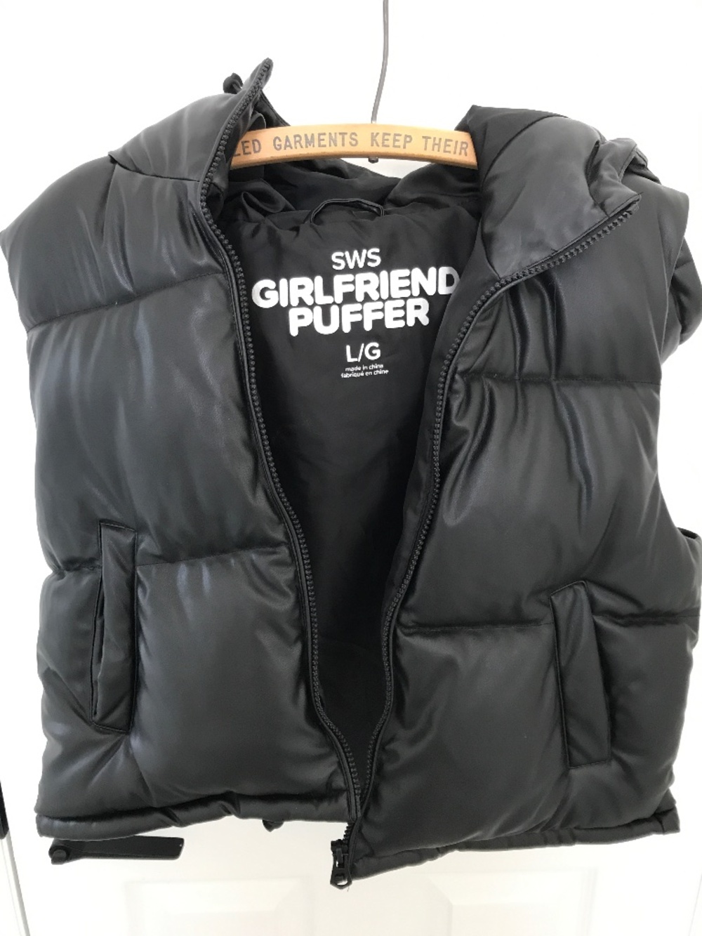 Black Puffer Vest